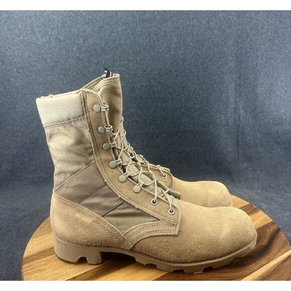 Altama RO Search Mens Desert Tan Panama Sole Military Boots Sz 12.5R USA Grunge - Picture 1 of 10
